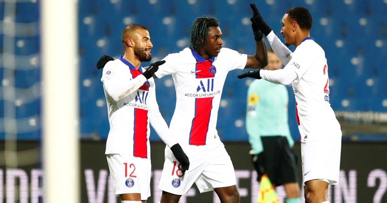 MONTPELLIER - PSG 1:3 Parižani s drugom postavom slavili kod šestog sastava lige