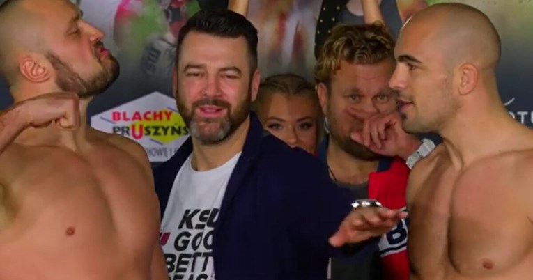VIDEO Ivan Erslan ostao miran na provokacije Poljaka na vaganju