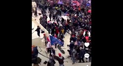 VIDEO Ovo je trenutak kad je Trumpova rulja provalila u Kongres
