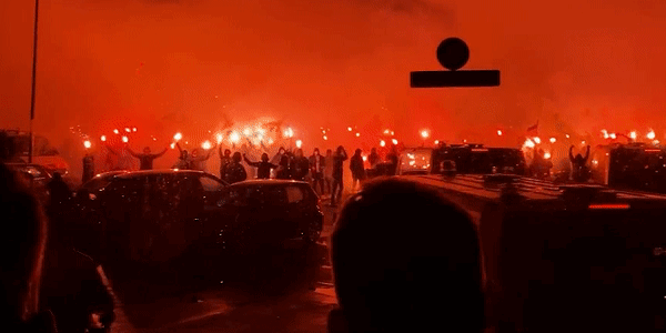 Dinamo u Rotterdamu dočekao pakao. Pogledajte kroz što se probio bus prvaka Hrvatske