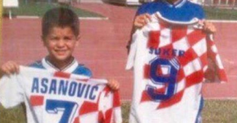 Kao dijete se slikao na Poljudu u dresu Hrvatske. Sada tamo igra za nju