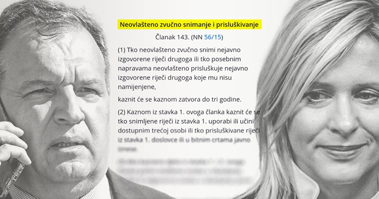 Je li razgovor Beroša i Zadravec bio neovlašteno sniman? Pitali smo pravnike