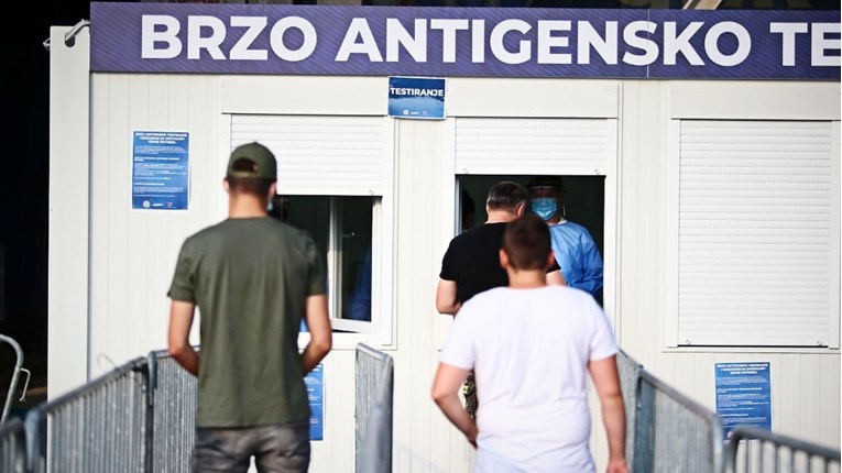 Stožer: Danas 1835 novih, 11.550 testiranih, 603 hospitalizirana i sedam umrlih