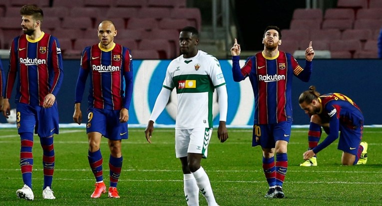 BARCELONA – ELCHE 3:0 Messijeva dva gola za Barcin korak prema vodećem Atleticu