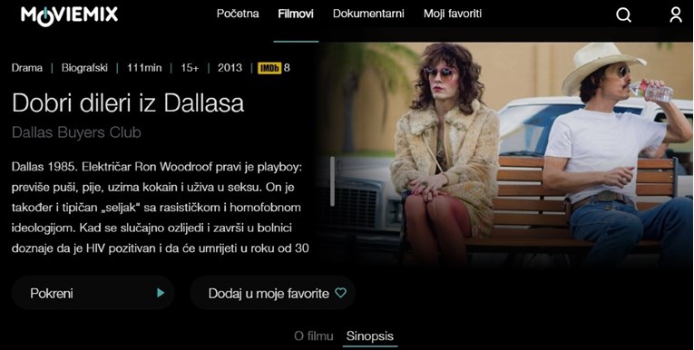 Hrvatska je dobila svoju verziju Netflixa. Evo koji filmovi se nude i o čemu se radi