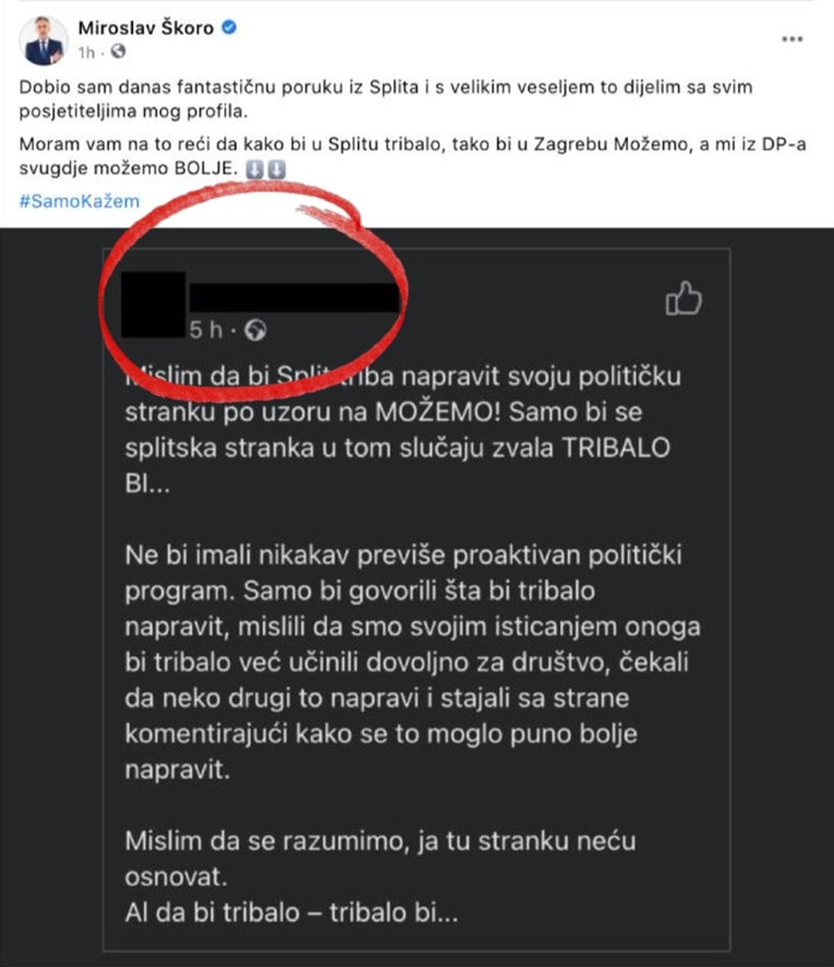 Škoro ukrao status komičaru, sakrio mu ime i blokirao ga pa se ispričao