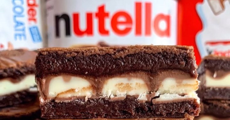 Brownie punjen Nutellom i Kinder čokoladom je otkriće koje morate probati