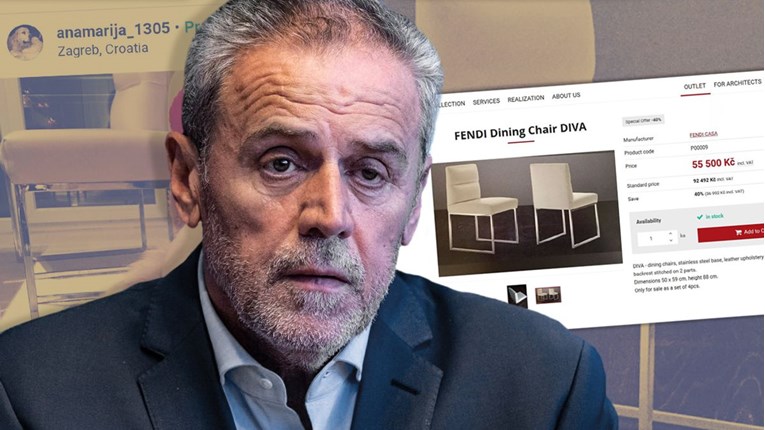 Svaka Fendi stolica u Bandićevom stanu košta 16 tisuća kuna - s popustom od 40%