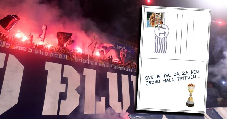 VIDEO Navijači Dinama šalju razglednice Torcidi: Sve bi da za jednu malu fritulu