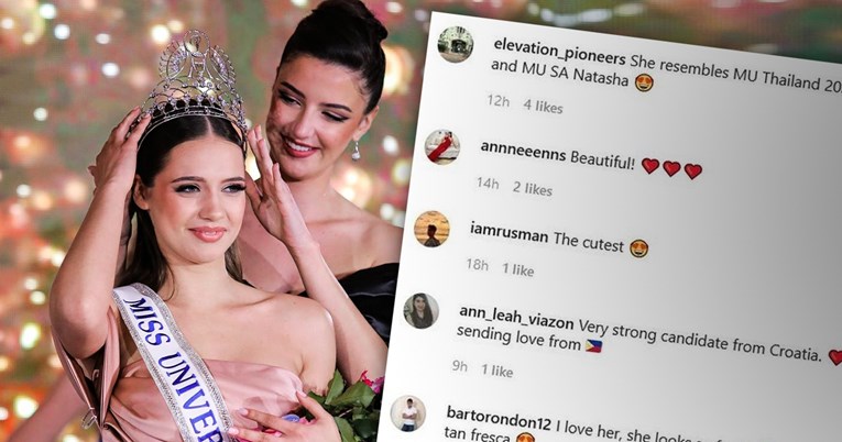 Stranci oduševljeni hrvatskom Miss Universe: "Najljepša predstavnica Hrvatske do sad"
