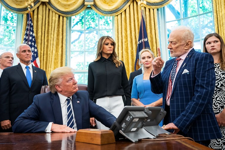 Trump u Bijeloj kući primio sudionike misije Apollo 11