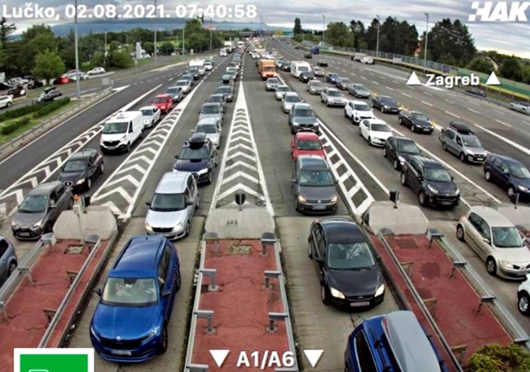 I jutros gužve na Lučkom, na A1 nesreća. Kolone i na granicama