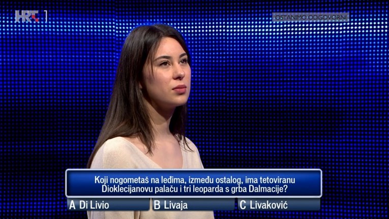 Kristinu u Potjeri zbunilo pitanje o domaćem nogometašu. Biste li vi znali odgovor?