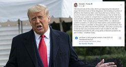 Trump objavio status na Facebooku: SAD ima povijest problema s izborima