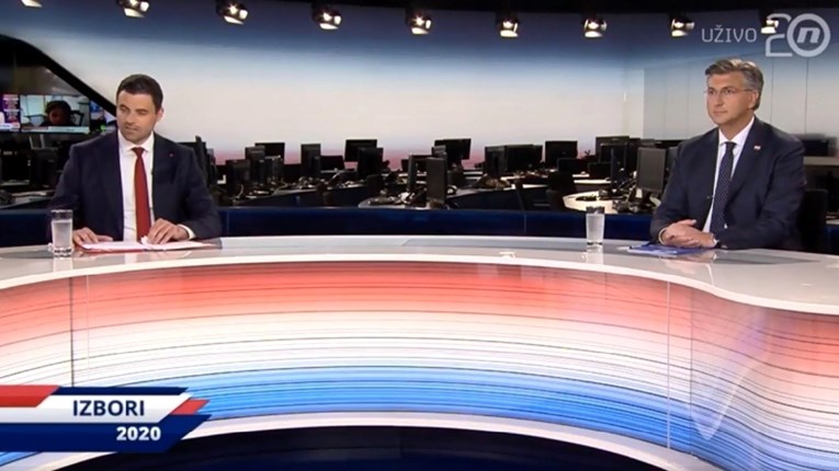 Plenković: Trebamo stadion, ali ga nema. Bernardić: Igrao sam košarku, znam što treba