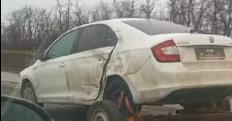 VIDEO Nećete vjerovati kako je osposobio razbijenu Škodu za vožnju