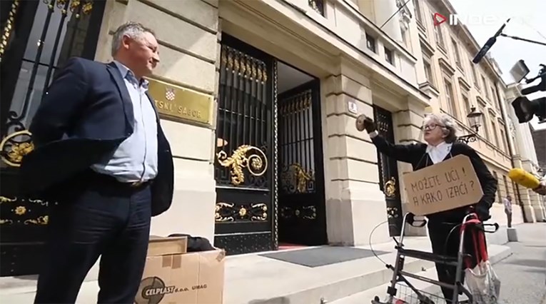 VIDEO Zagrepčanka Culeju: Vi ste dno dna. Licemjeru!
