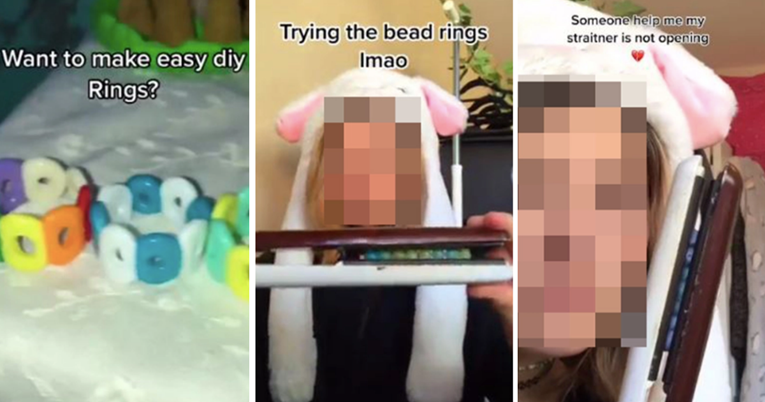 Mladi izrađuju plastični nakit pomoću pegle za kosu, vatrogasci kažu da je to opasno