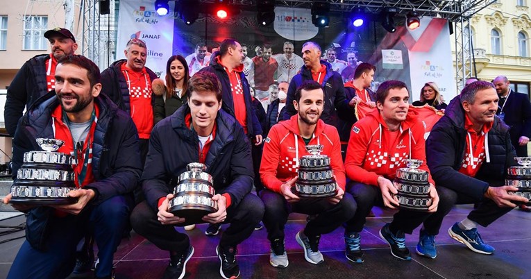 VIDEO Tenisači se vratili: Neka se dogodine spoje finale nogometnog SP-a i Davis Cup