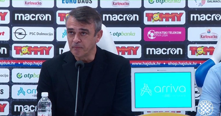 VIDEO Trener Hajduka objavio da je bivši pa onda da ne zna ostaje li