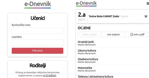 E Dnevnik Za Ucenike I Roditelje Od Sada Dostupan I Kao Mobilna Aplikacija Index Hr