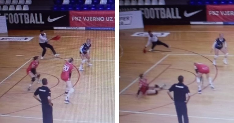 Linijski sudac teturao na terenu u Karlovcu. Izveli ga iz dvorane usred utakmice