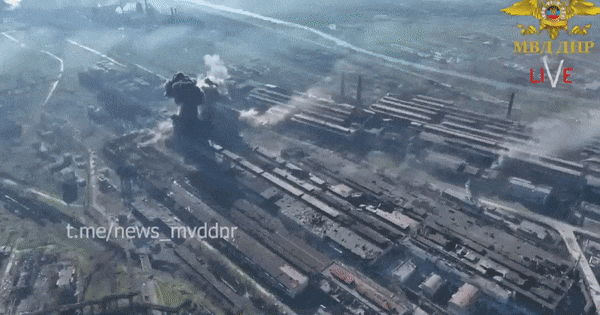 Objavljena snimka brutalnog bombardiranja Azovstala