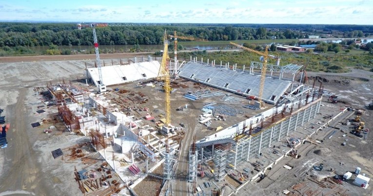 Pogledajte koliko je narastao najmoderniji stadion u Hrvatskoj