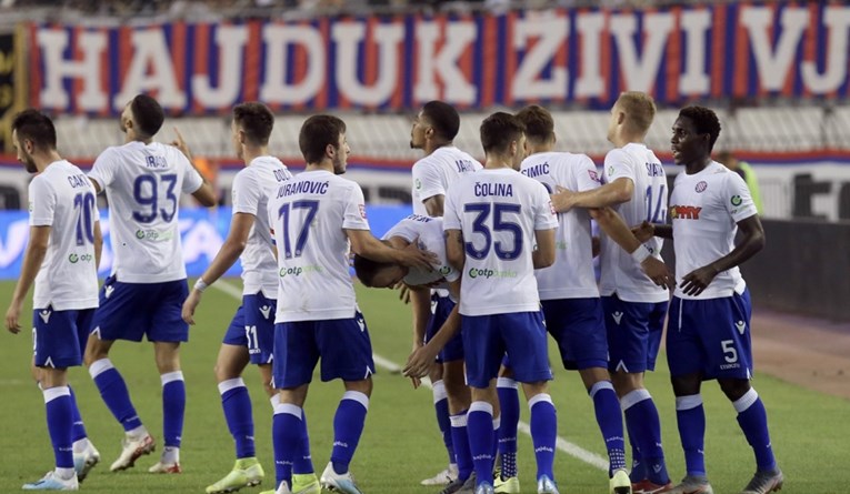 HAJDUK - DINAMO 1:0 Hajduk u ludom derbiju preuzeo vrh HNL-a