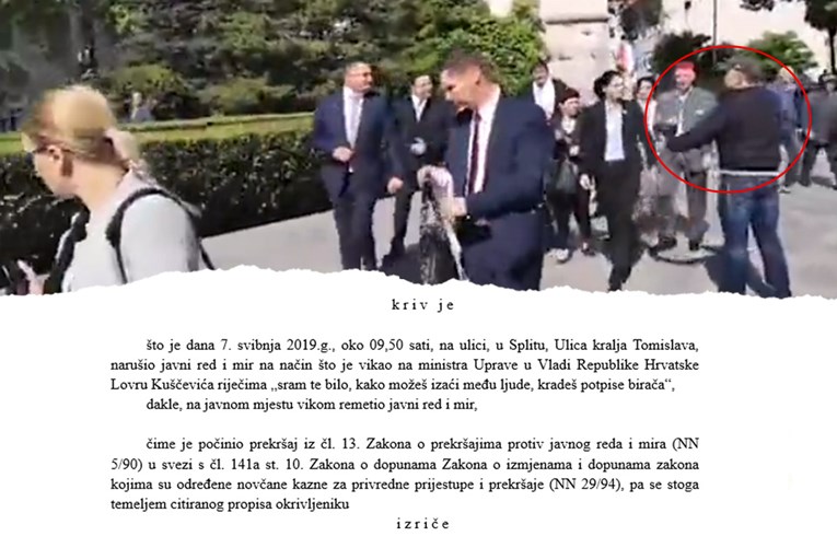 Sjećate se snimke kad je muškarac vikao Kuščeviću "Sram te bilo"? Osudili su ga