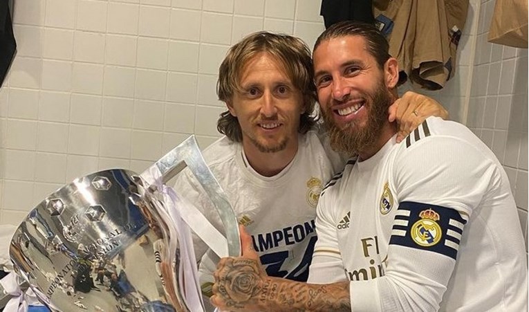 Pročitajte kako se Modrić oprostio od Ramosa
