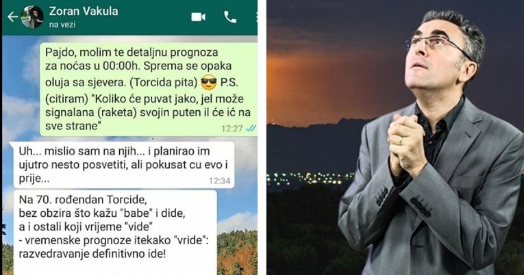 Torcidaš pitao Vakulu kakvo će noćas biti vrijeme u Splitu, dobio genijalan odgovor