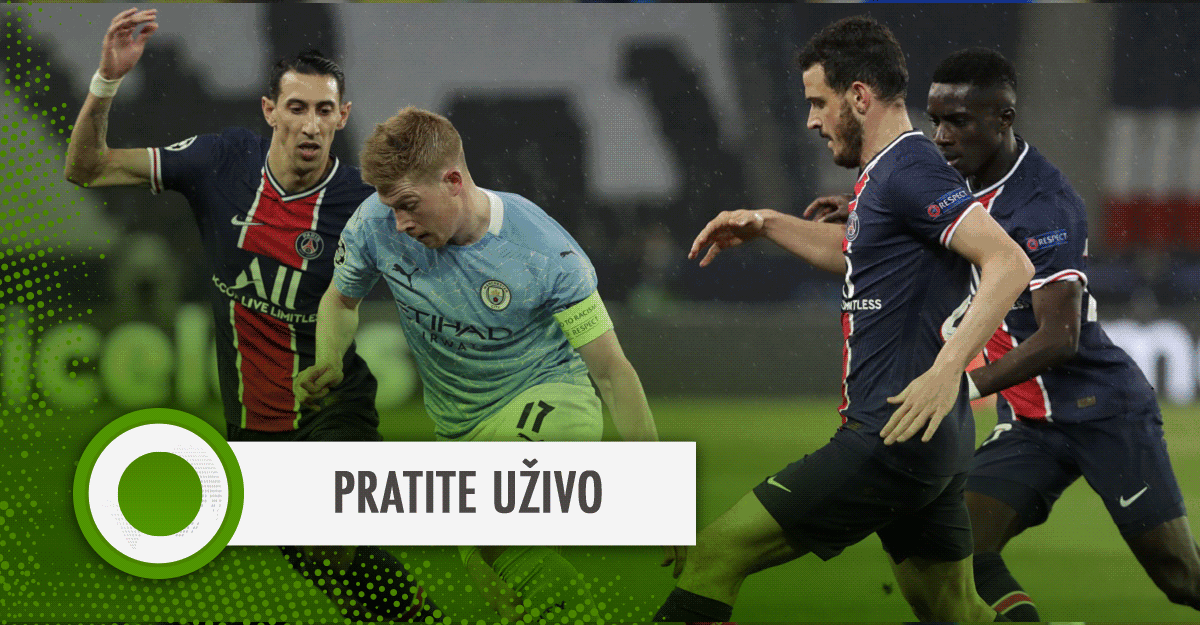 UŽIVO CITY - PSG 1:0 Sjajna utakmica. Gol Cityja, poništen ...