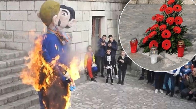 U Imotskom se opet rugaju, postavili cvijeće i svijeće za spaljeni gej par