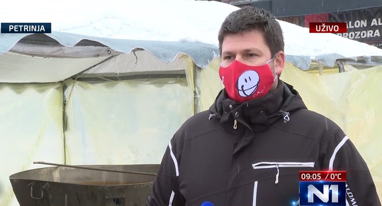 Od srijede u Petrinji kuha Pleter: "Da su bili u stanju, izašli bi prvi na teren"