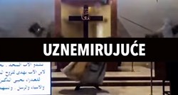 UZNEMIRUJUĆE Svećenik u Bejrutu usred mise bježao od eksplozije