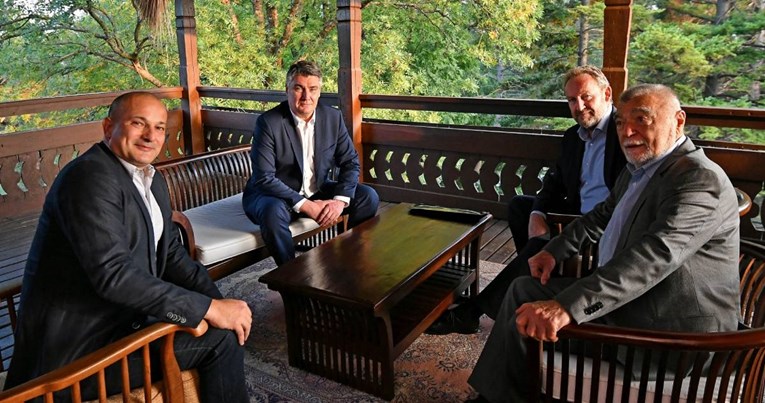Milanović primio Izetbegovića, s njima je bio i Mesić