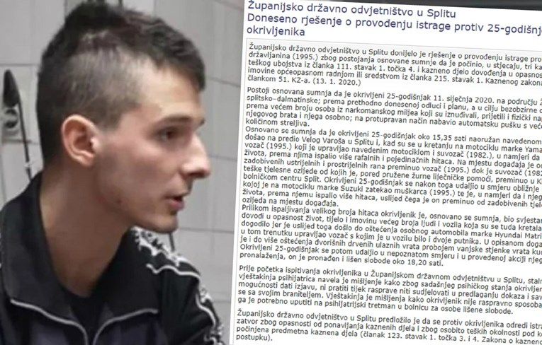 DORH otkrio motiv trostrukog ubojstva u Splitu, detaljno opisao egzekucije
