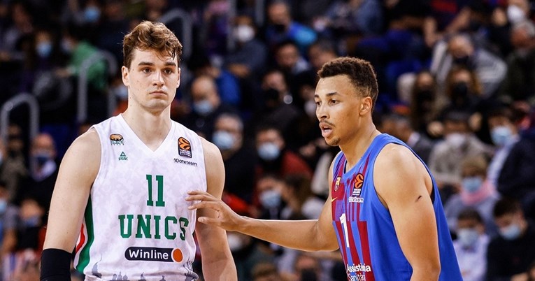 Pogledajte moćno zakucavanje Hezonje i blokadu koja je naljutila Barcinog trenera