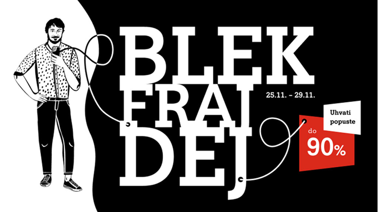 Black Friday na A1 webu
