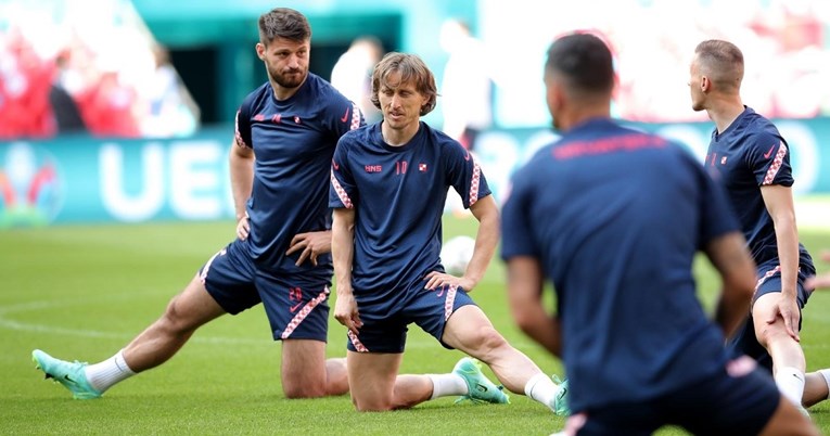 FOTO Ovako je izgledao posljednji trening Hrvatske pred Englesku