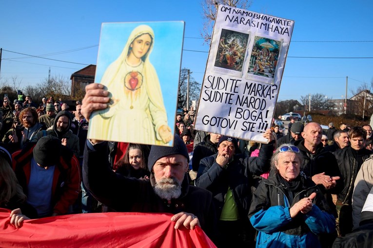 Prosvjed pred Remetincem i po Zagrebu: "Mi ćemo suditi izvršiteljima sotonskog plana"