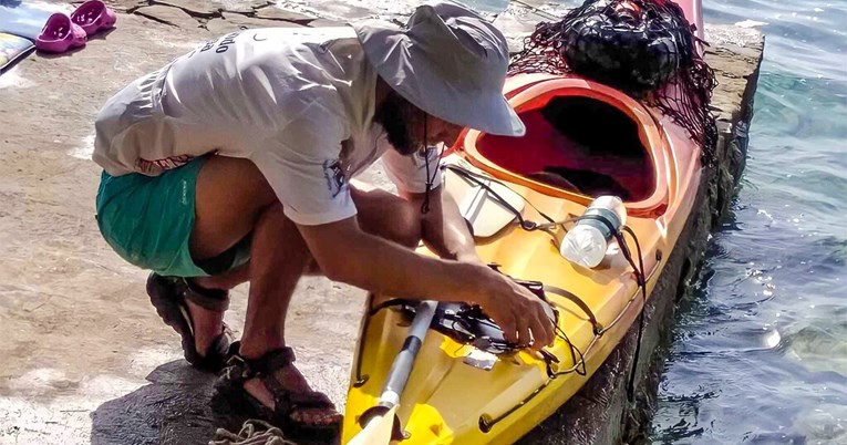 Kajakom je došao od Korčule do Istre: "Govorili su mi da je to suludo, nemoguće..."