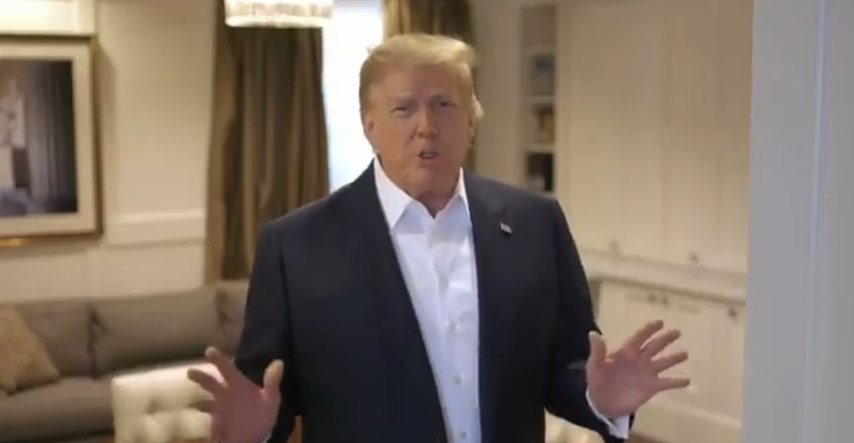 VIDEO Trump snimio novu poruku: Naučio sam puno o covidu, ovo je prava škola