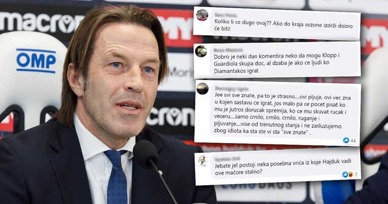 Hajdukovi navijači podijeljeni oko Tramezzanija. "Odakle vadimo ove mačore?"
