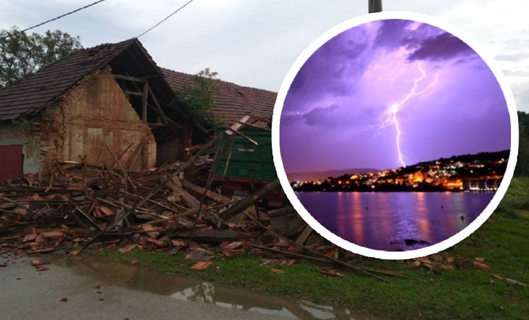 Oluje u dijelu zemlje rušile drveće i krovove, poplavile ceste... To je tek početak