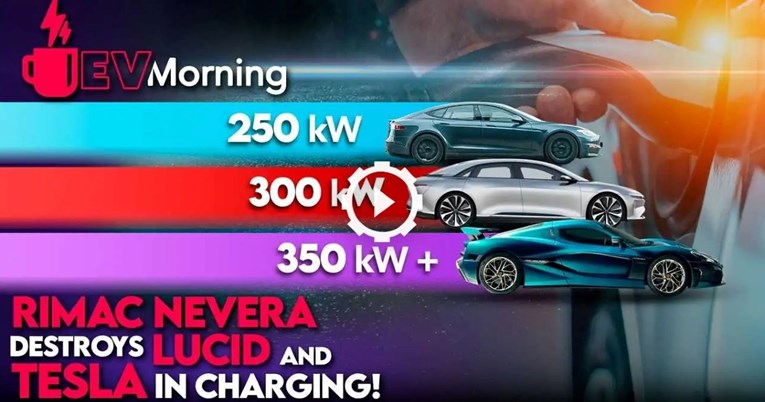 Mate Rimac (opet) šokirao autosvijet: Nevera se može puniti snagom od 500 kW!
