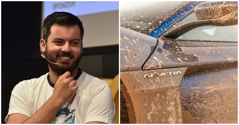Rimac objavio fotku Nevere prekrivene blatom, pišu mu: Je li to izvlačila BMW-a?