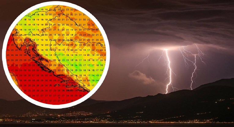 Kraj ljeta? Stiže jaka promjena, zahlađenje, moguće su oluje. I potrajat će