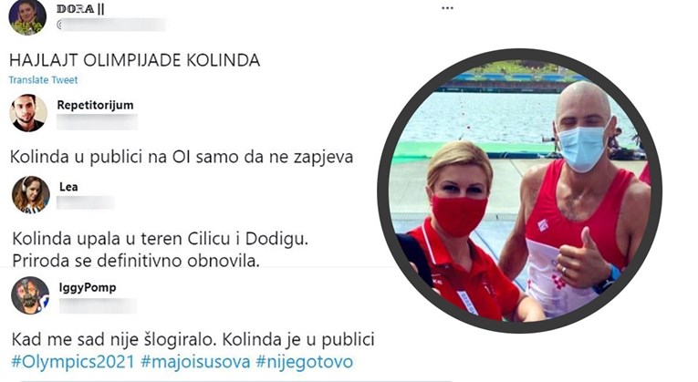 "Samo da ne zapjeva": Twitter preplavile fore o Kolindi na Olimpijskim igrama